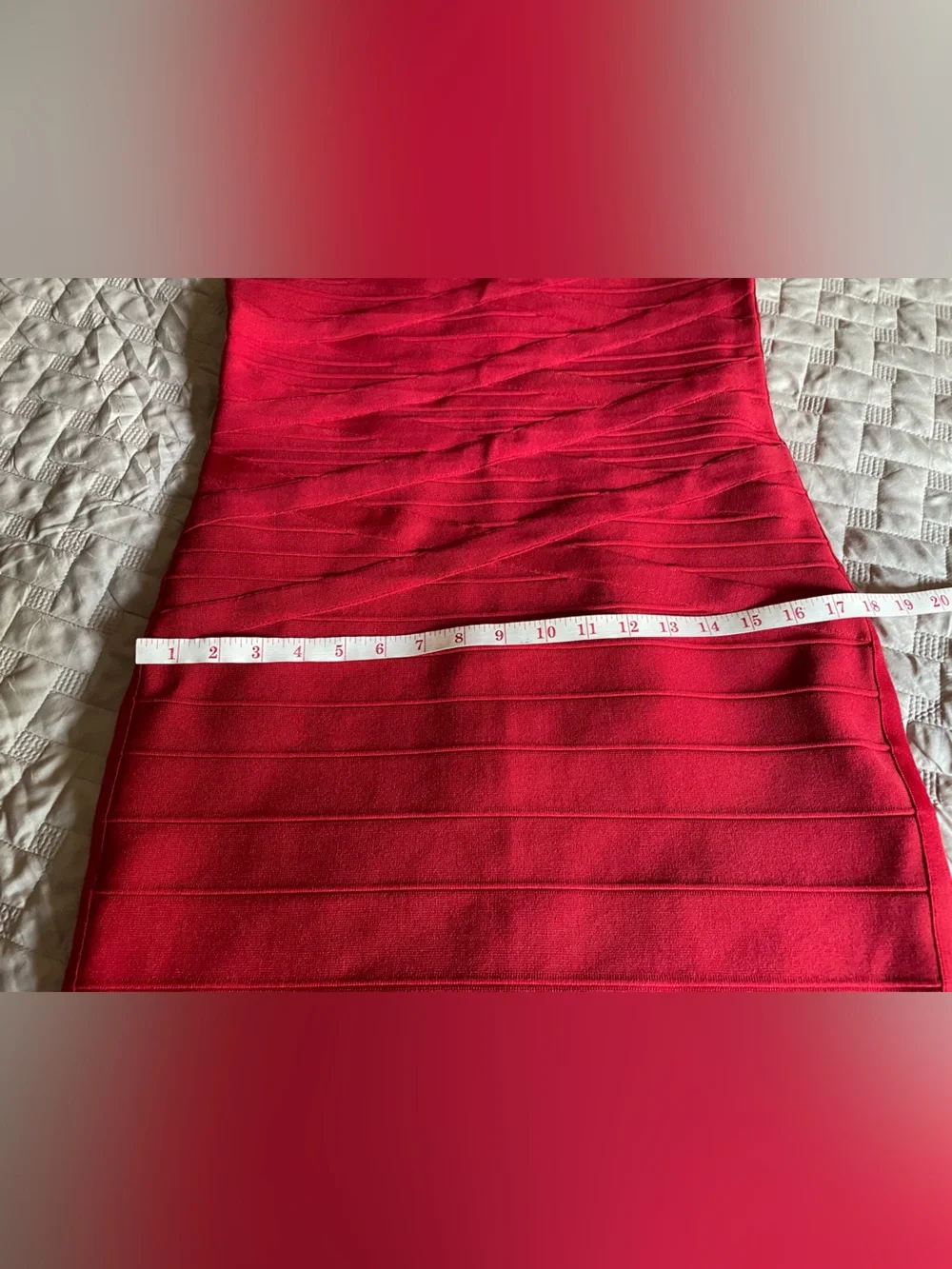Dress the Population Red Sleeveless Bodycon Dress